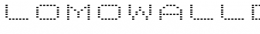 Download LomoWallDot LT Std 50 Regular Font Title Preview