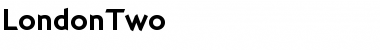 Download LondonTwo Regular Font Title Preview