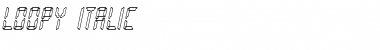 Download Loopy Italic Font Title Preview