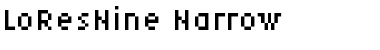 Download LoResNine Narrow Font Title Preview Download LoResNine Narrow Font Title Preview