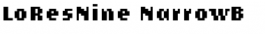 Download LoResNine NarrowB Font Title Preview Download LoResNine NarrowB Font Title Preview