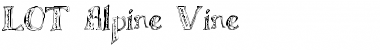 Download LOT Alpine Vine Regular Font Title Preview