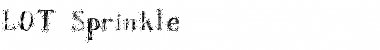 Download LOT Sprinkle Regular Font Title Preview