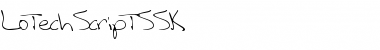 Download LotechScriptSSK Font