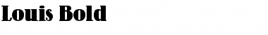 Download Louis Bold Font Title Preview