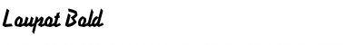 Download Loupot Bold Font Title Preview