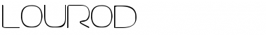 Download lourod Regular Font Title Preview