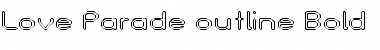 Download Love Parade outline Bold Font Title Preview