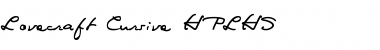 Download Lovecraft Cursive HPLHS Font Title Preview Download Lovecraft Cursive HPLHS Font Title Preview