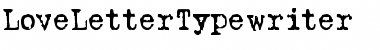 Download LoveLetterTypewriter Regular Font Title Preview Download LoveLetterTypewriter Regular Font Title Preview