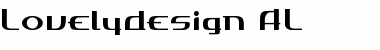 Download Lovelydesign AL Font Title Preview