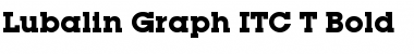 Download Lubalin Graph ITC T Bold Font Title Preview Download Lubalin Graph ITC T Bold Font Title Preview