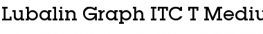 Download Lubalin Graph ITC T Medium Font Title Preview