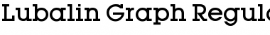 Download Lubalin Graph Regular Font Title Preview Download Lubalin Graph Regular Font Title Preview