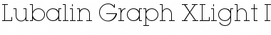 Download Lubalin Graph XLight Regular Font Title Preview Download Lubalin Graph XLight Regular Font Title Preview