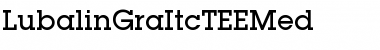 Download LubalinGraItcTEEMed Regular Font Title Preview
