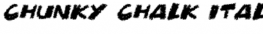Download Chunky Chalk Font