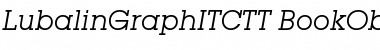 Download LubalinGraphITCTT Regular Font Title Preview Download LubalinGraphITCTT Regular Font Title Preview