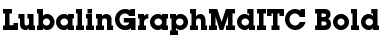 Download LubalinGraphMdITC Bold Font Title Preview Download LubalinGraphMdITC Bold Font Title Preview