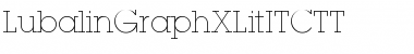 Download LubalinGraphXLitITCTT Regular Font Title Preview