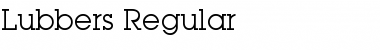 Download Lubbers Regular Font Title Preview