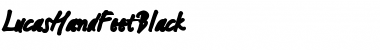 Download LucasHandFeetBlack Medium Font Title Preview Download LucasHandFeetBlack Medium Font Title Preview