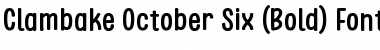 Download Clambake October Six Font