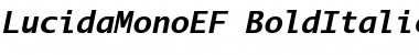 Download LucidaMonoEF Font