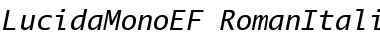 Download LucidaMonoEF Font