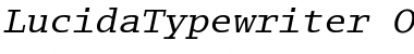 Download LucidaTypewriter Font
