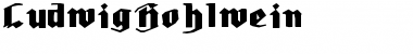 Download LudwigHohlwein Font