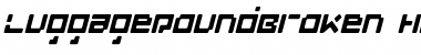 Download LuggageRoundBroken Italic Font Title Preview Download LuggageRoundBroken Italic Font Title Preview