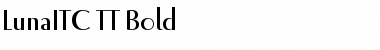 Download LunaITC TT Bold Font Title Preview