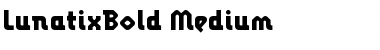 Download LunatixBold Medium Regular Font Title Preview