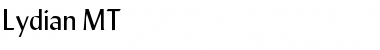 Download Lydian MT Font