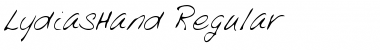 Download LydiasHand Regular Font Title Preview