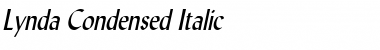 Download Lynda Condensed Italic Font Title Preview Download Lynda Condensed Italic Font Title Preview