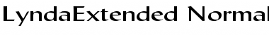 Download LyndaExtended Normal Font Title Preview Download LyndaExtended Normal Font Title Preview