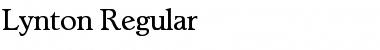 Download Lynton BQ Regular Font Title Preview Download Lynton BQ Regular Font Title Preview