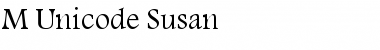 Download M Unicode Susan Font