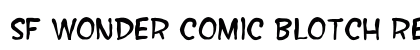SF Wonder Comic Blotch Regular Preview