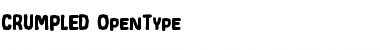 Download CRUMPLED Font