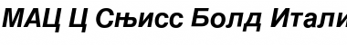 Download MAC C Swiss Bold Italic Font