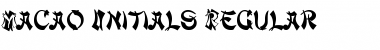 Download Macao-Initials Regular Font