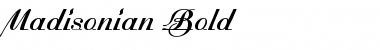 Download Madisonian Bold Font