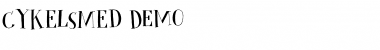 Download Cykelsmed DEMO Font