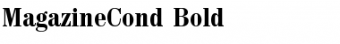 Download MagazineCond Bold Font