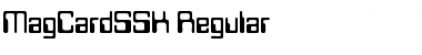 Download MagCardSSK Regular Font