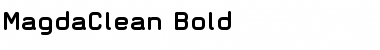 Download MagdaClean Bold Font