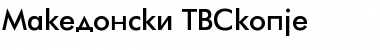 Download TVSkopje Normal Font